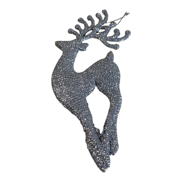 🎄 Christmas Decor Tree Decor Reindeer ornaments set of 10 - Picture 1 of 10